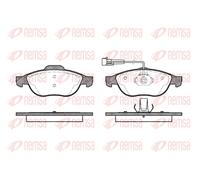 REMSA 0660.02 Brake Pad Set, disc brake for ALFA ROMEO