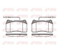 REMSA 0666.14 Brake pad set