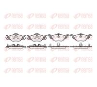REMSA 0684.02 Brake pad set