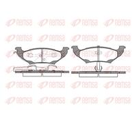REMSA 0690.10 Brake Pad Set, disc brake for CHRYSLER,DODGE,PLYMOUTH