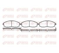 REMSA 0703.02 Brake Pad Set, disc brake for FENGXING,HYUNDAI,JAC