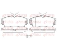 REMSA 0704.10 Brake Pad Set, disc brake for NISSAN