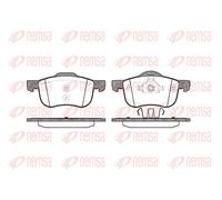 REMSA 0713.00 Brake pad set