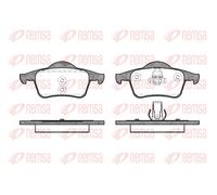 REMSA 0714.00 Brake pad set