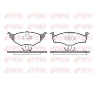 REMSA 0718.00 Brake Pad Set, disc brake for SEAT,VW