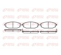 REMSA 0734.02 Brake pad set