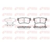 REMSA 0746.62 Brake Pad Set, disc brake for DAEWOO,ROEWE (SAIC),SSANGYONG