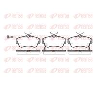 REMSA 0753.02 Brake pad set