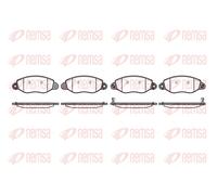 Brake pads Front Axle 0772.12 REMSA for FORD TRANSIT Bus TRANSIT Van