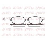 REMSA 0822.00 Brake pad set