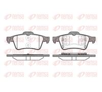 BRAKE PAD SET DISC BRAKE 0842.00 FOR RENAULT LAGUNA/II/Grandtour/Sport/Tourer