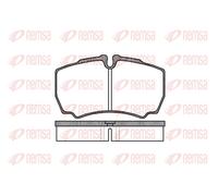 REMSA 0849.00 Brake Pad Set, disc brake for ,IVECO