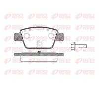 REMSA 0861.00 Brake pad set
