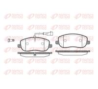 REMSA 0879.31 Brake Pad Set, disc brake for FIAT