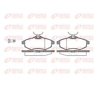REMSA 0881.00 Brake pad set