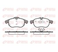 REMSA 0888.00 Brake pad set