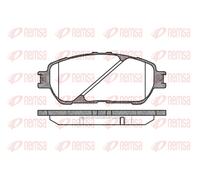 REMSA 0898.00 Brake Pad Set, disc brake for LEXUS,TOYOTA