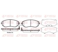 REMSA 0951.04 Brake pad set