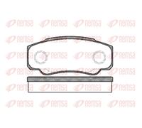 REMSA 0961.00 Brake pad set