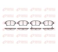 Brake pads Front Axle 0971.02 REMSA for ASTON MARTIN TOYOTA