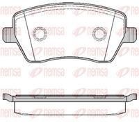 REMSA 0987.00 Brake Pad Set, disc brake for ,DACIA,HONDA,LADA,NISSAN,RENAULT