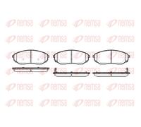 REMSA 1041.02 Brake pad set