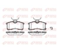 REMSA 1050.02 Brake pad set