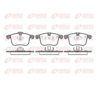 REMSA 1053.00 Brake pad set