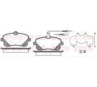 REMSA 1102.02 Brake pad set