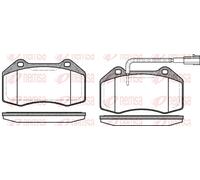 REMSA 1113.12 Brake pad set