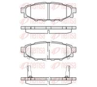 REMSA 1136.12 Brake Pad Set, disc brake for SUBARU