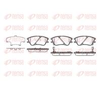 REMSA 1139.02 Brake pad set