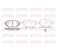 REMSA 1189.01 Brake pad set