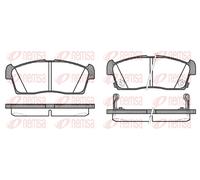 REMSA 1199.02 Brake pad set