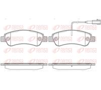 REMSA 1238.02 Brake pad set