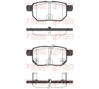REMSA 1286.22 Brake Pad Set, disc brake for ASTON MARTIN,TOYOTA