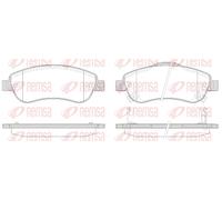 BRAKE PAD SET DISC BRAKE 1289.02 FOR HONDA CR-V/IV/SUV/III/Mk K24A1 2.4L 4cyl