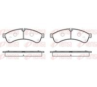 REMSA 1339.00 Brake pad set
