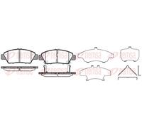 BRAKE PAD SET DISC BRAKE 1358.02 FOR HONDA R18Z5 1.8L 5/3L15BL15B5 1.5L 4cyl