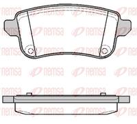 REMSA 1387.10 Brake Pad Set, disc brake for RENAULT