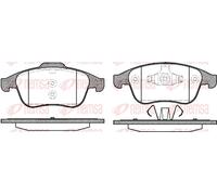 REMSA 1389.00 Brake Pad Set, disc brake for RENAULT