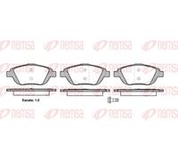 REMSA 1392.00 Brake pad set
