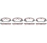REMSA 1409.10 Brake Pad Set, disc brake for LAND ROVER
