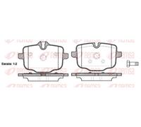 REMSA 1433.00 Brake pad set