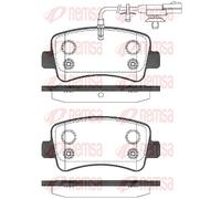 REMSA 1439.11 Brake pad set