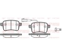 REMSA 1450.02 Brake pad set