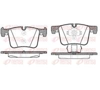 REMSA 1457.00 Brake pad set