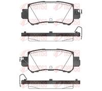 REMSA 1507.00 Brake pad set