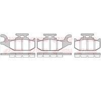 REMSA 1519.00 Brake pad set