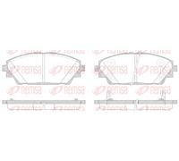 REMSA 1569.02 Brake pad set